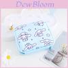 Cute Hello Kitty Kuromi My Melody Cinnamoroll Pattern Portable Makeup Bag For Girls And Travel Use