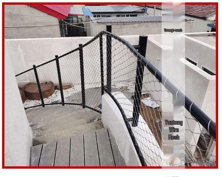 Stainless Steel Flexible Wire Weave Safety Net for Riverbank Protection