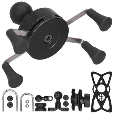 Mobile Phone Holder Handlebar Modification Universal with 13 Accessories for IOS 7 8 SE X XS Xr