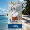 Cartoon M-miffy Towel Quick Drying Beach Towels Are Suitable For Swimming Pools Camping Yoga And The Gym