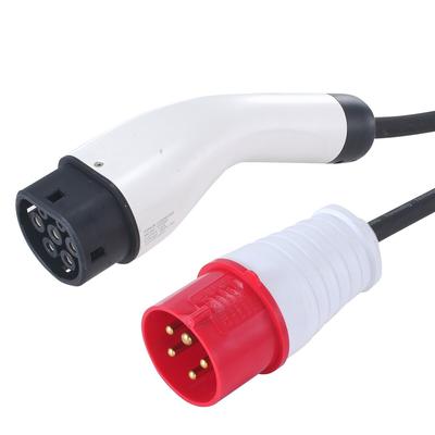 Tragbares EV-Ladegerät Typ 2 EV-Ladekabel 16A CEE 16 7,5 m 230V/400V
