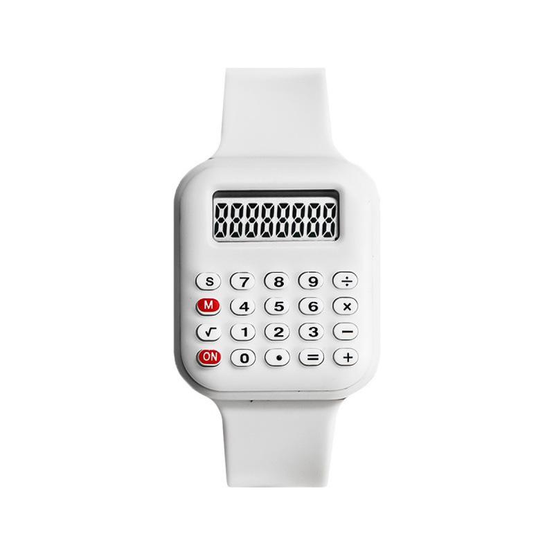 Multifunctional Calculator Watch for Kids - Detachable Strap, Date & Numbers