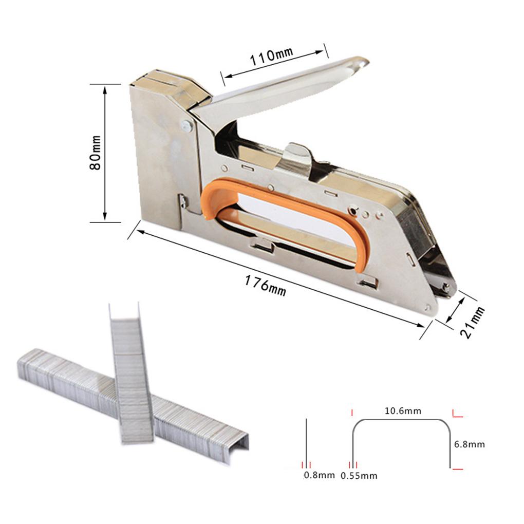 Woodworking Manual Code Nailer Air Nailer U\-Shaped Household Easy Pressing Mechanism Staples Furniture Hardware Tools