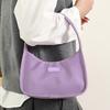 Fashion Multicolor Shoulder Bag Waterproof Nylon Tote Bag Multi-functional Zipper Closure Handbag Shopping
