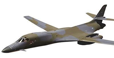 Platz/Dragon 1/144 Scale US Air Force B-1B Lancer Bomber, Early Model, Tri-color Camouflage, 337th Bomb Squadron, 96th Bomb Wing, Plastic Model Kit, A