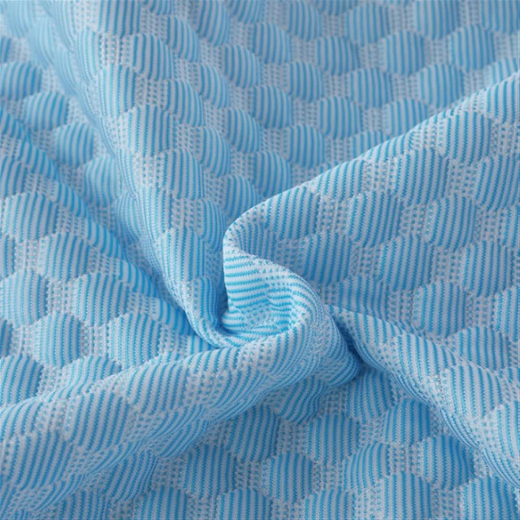 Cooling Pillowcase Covers Ice Silk Soft Breathable Summer Pillow Cases Machine Washable for Dorm Home Bedroom Use Smooth Fabric