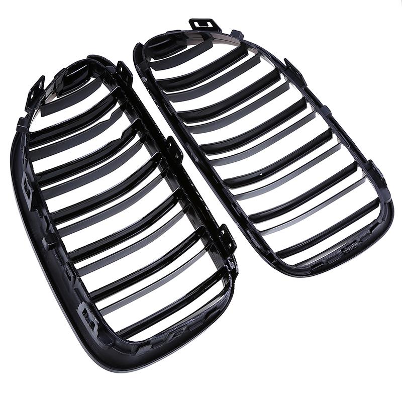 For BMW 3-Series E92 E93 Coupe Cabrio 2010-2013 Facelift Car Front Hood Kidney Grille Dual Slat Grill Exterior Parts