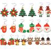 Unique Holiday Earrings Collection Including Cartoon Style Snowman And Rudolph Designs