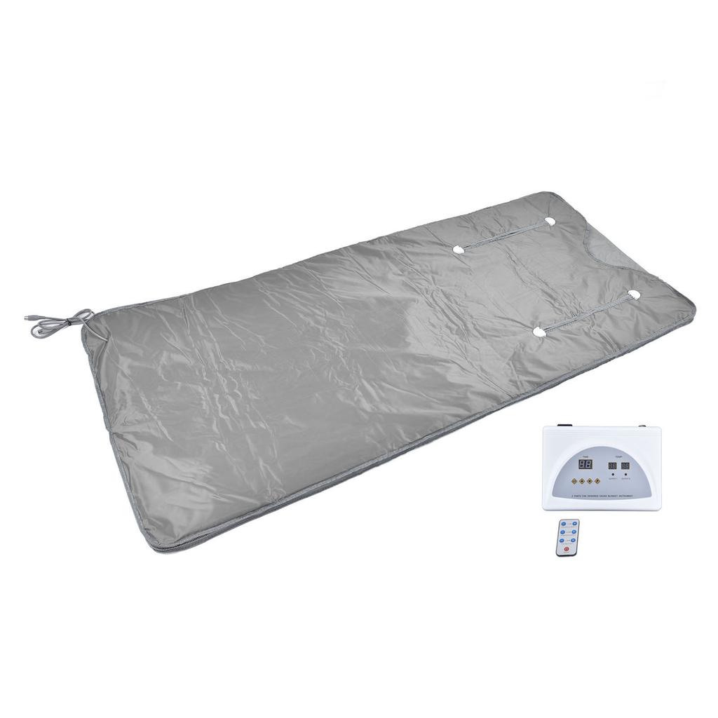 Koc spa na podczerwień 650 W Zimno Usuwający Kształtujący Bezpieczny Przenośny Cyfrowy Koc spa na ciepło do domu