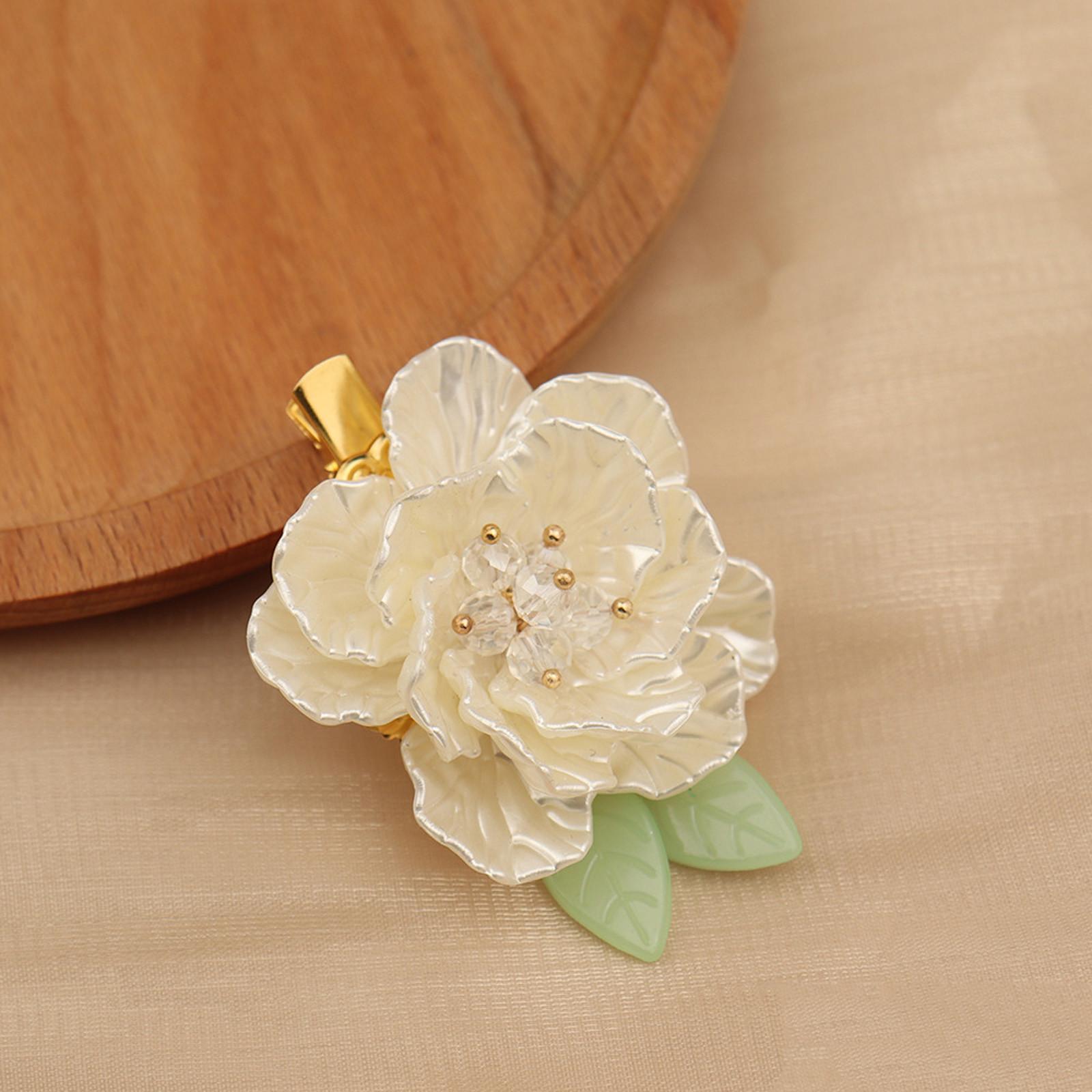 

Зажим для волосся Camellia Високоякісний зажим для завивки волосся на потилиці Затискач для головного убору One Size різнокольоровий