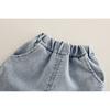 Children Cotton Clothes Summer Boy Causal Denim T-Shirt Short 2Pcs/set Infant Kid Toddler Tracksuit 0-5 Years