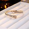 Exquisite Cross Diamond Bracelet for Women, Korean Version, Versatile, Light Luxury, High-end Feel Jewelry