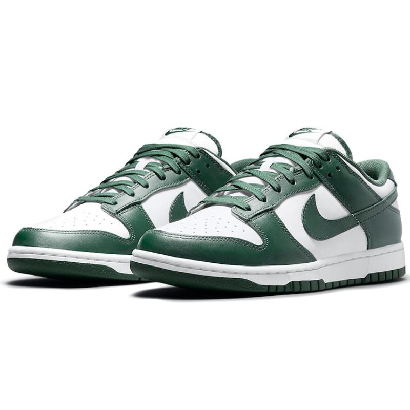 Nike Dunk Low 'Michigan State' Skate Shoes Sneakers DD1391-101