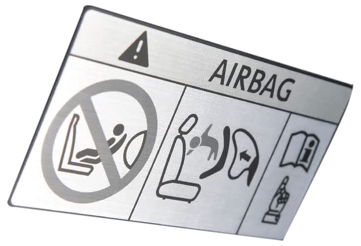 

CO-AMS-01A OBJ Монохромная наклейка Подушка безопасности Монотонная наклейка 4,9 x 2,6 дюйма (125 мм x 65 мм) 125mm x 65mm