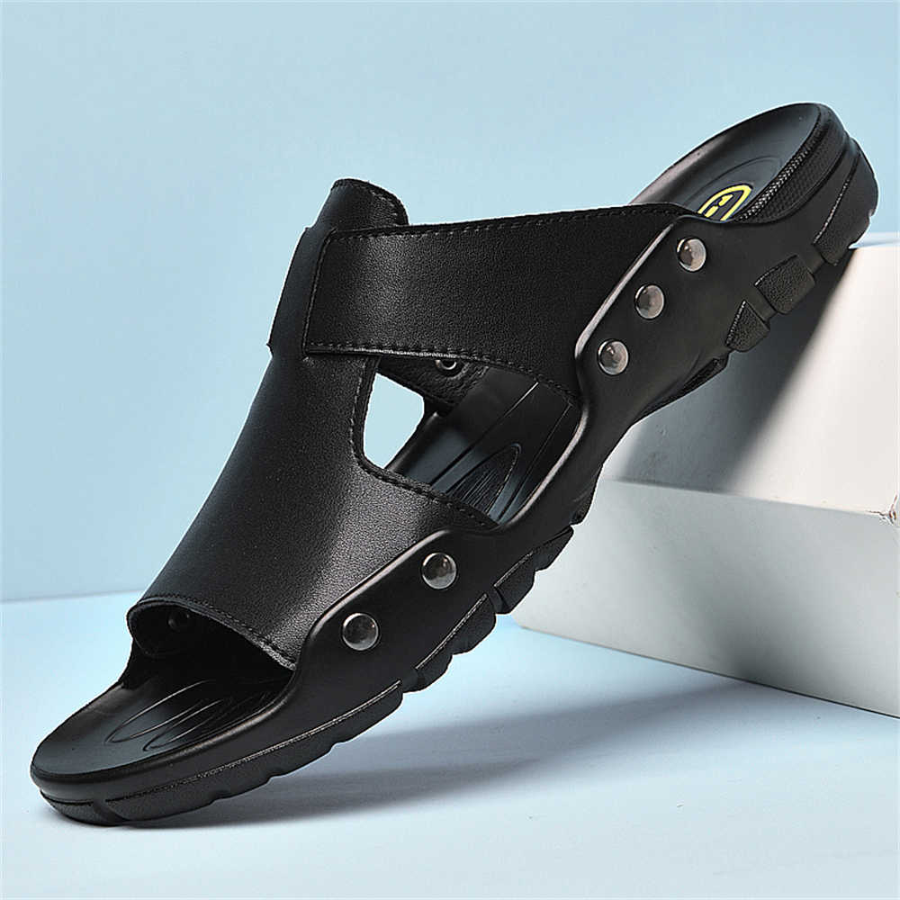 Fashion Low 44-45 Black Sandals For Men Slippers Men's Fashion Flip Flops Shoes Shoose For Men Sneakers Sport Cheaper Dropshiping