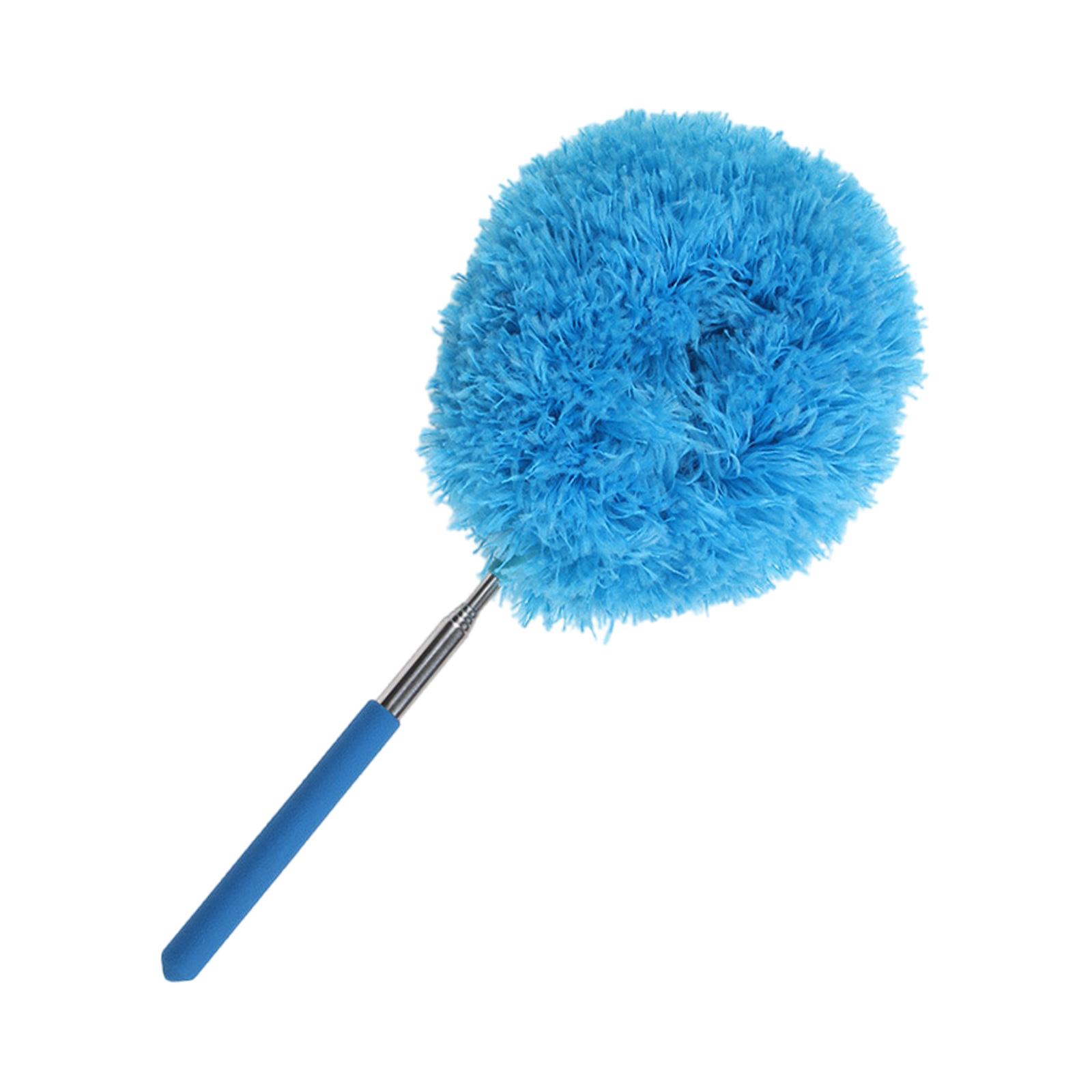 

Раздвижная щетка для чистки потолочного вентилятора с эргономичной ручкой для труднодоступных мест, очиститель лопастей вентилятора для кухни и ванной синий