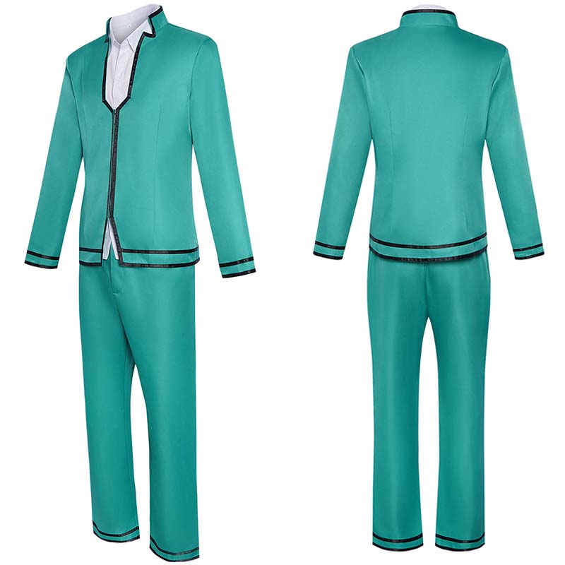 Anime The Disastrous Life Of Saiki K Saiki Kusuo Cosplay Costume K.-nan School Uniform Custome For Men