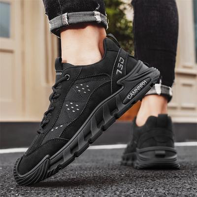 Tendance printemps et été extérieur maille respirante chaussures de sport et de loisirs pour hommes basses à lacets pour les trajets domicile-travail nouvelles chaussures pour hommes