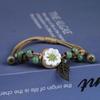 Broken Bridge Ceramic Floral Handmade Bracelet - Women's Fashion Jewelry