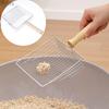 Cat Litter Shovel Portable Wood Handle Stainless Steel Scooper Sifting Kitten Litter Scoop Cat Toilet Cleaning Tool Pet Products