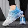 Men's Shoes Summer Breathable New Mesh Sports Running Shoes Air Cushion Shock Absorption Soft Sole Running Casual Dad Shoes