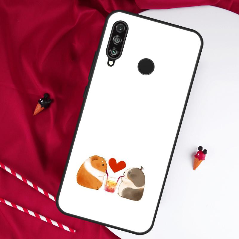 Animal Guinea Pig For Huawei Nova 12s 11i 12i 10 9 SE 5T Y91 Y90 Y60 Y70 Y72 Y61 P20 P40 P30 Lite P60 Pro Case