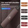 Leather Car Safety Belt Shoulder Cover Protection Padding Pad For Mercedes Benz C180 C300 W124 W176 W177 C200 C260 GLC CLE CLA