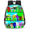 Rhythm Box Sprunki Hra Anime Batoh Studentský Školní Taška Počítačová Taška