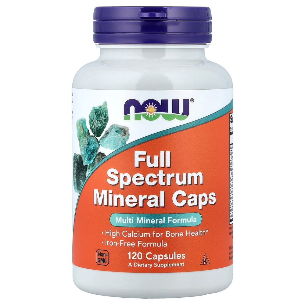 Now Foods Full Spectrum Mineral Veggie Capsules, 120 Count