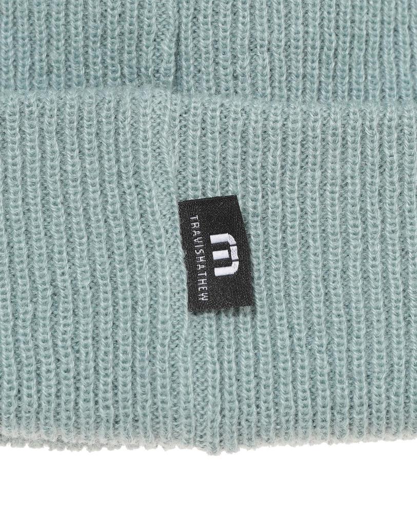 [TravisMathew] Men's Knit Cap (Embroidered Logo)  Beanie Golf  7AK923 Dusty Blue OS