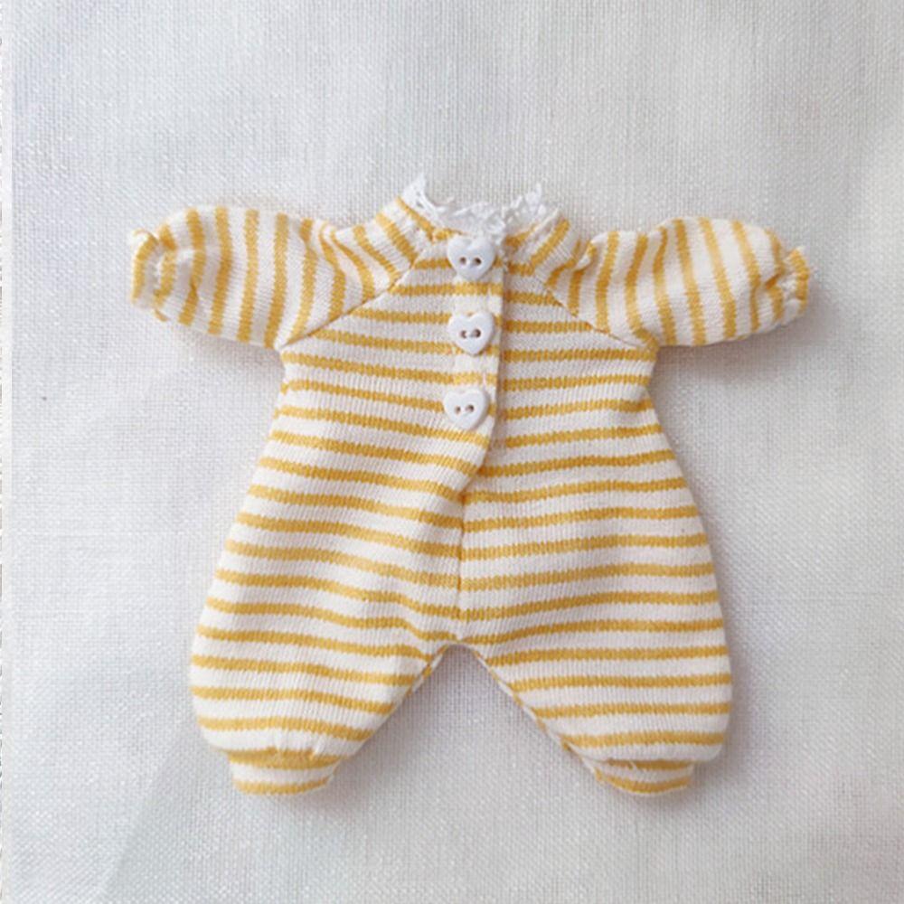 Overalls For 1/11OB11 Dolls Handmade Hoodies Doll Hoodies Clothes Doll Tops Sweatshirt Outfits