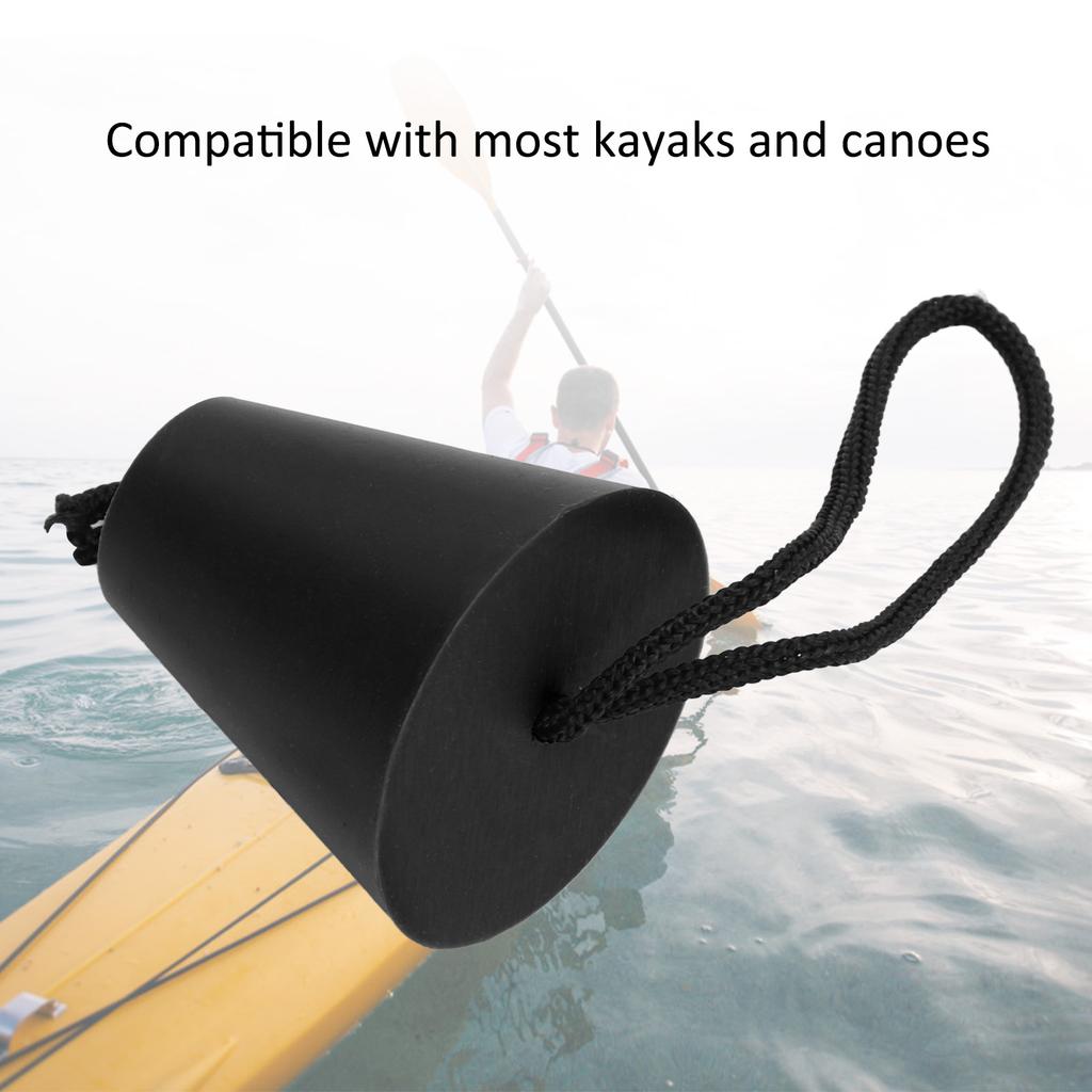 4pcs Scupper Plug Kit with Lanyard Flexible Silicone Drain Holes Stopper Bung   for Kayaks Canoes