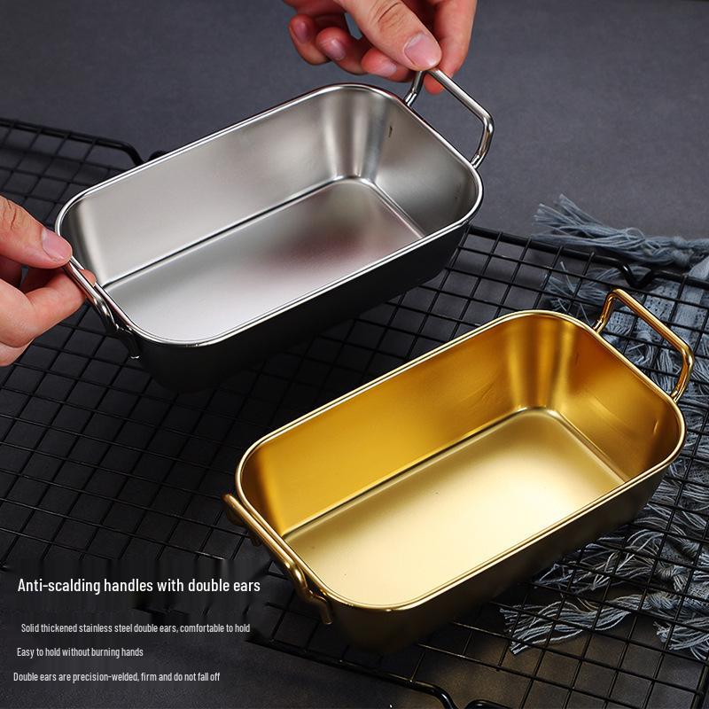 Korean-Style Stainless Steel Fry Basket for Snacks and Vegetables