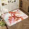 Classic Anime S-Sakura Miko Girl Floor Mat Soft Thickened Absorbent Non-Slip Bedroom Living Room Door Mat Home Flannel Rugs