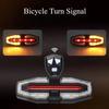 Wireless Remote Control Bike Turn Signal Taillight USB Rechargeable LED Light