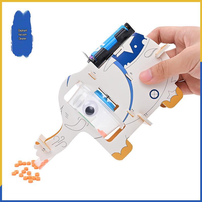 KT Elephant Vacuum Cleaner Kids Science Tech Kit - Educational Experiments Package