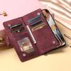 Crossbody Flip Zipper Wallet Leather Phone Case for XiaoMi RedMi Note 14 Pro Plus 14C 13 14C 12 12T 13T Poco X7Pro Lanyard Cover