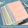 Thickened Side-Flip Morandi Style Student Notebook Diary