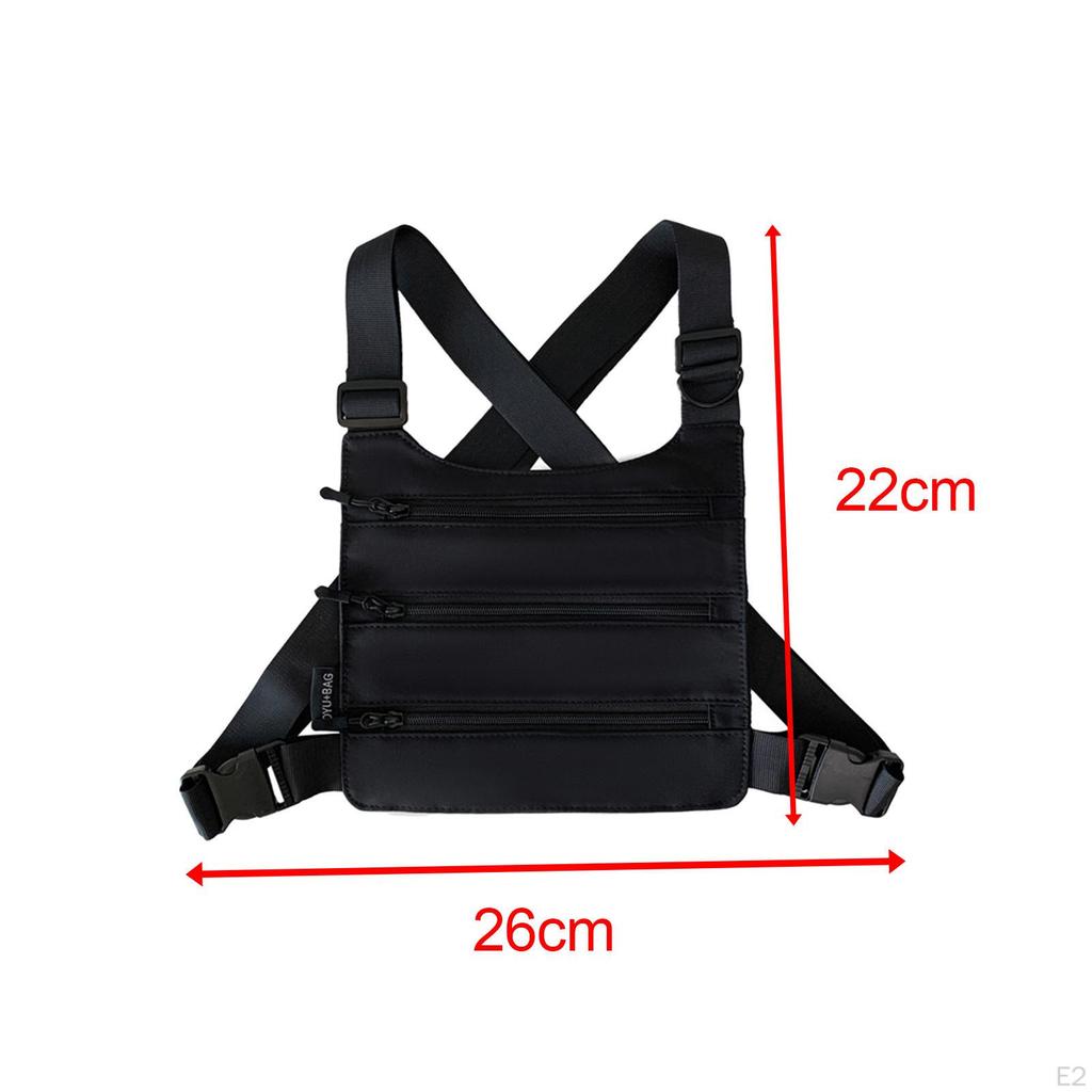 Chest Bags Rig Pack for Men Street Functional Unisex Travel