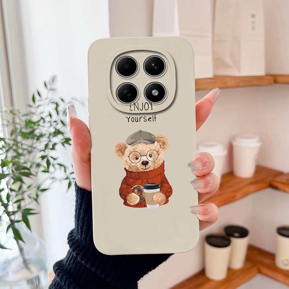 For Xiaomi Redmi Note 15 Pro Plus Phone Case Cool Astronaut Funda For Redmi Note15 Pro 4G 5G Soft Liquid Silicone Back Cover
