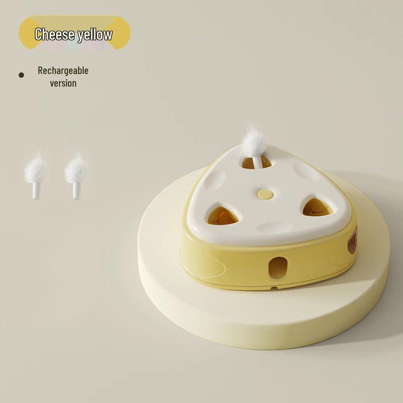 Electric Automatic Cat Teaser Stick: Interactive Toy to Relieve Boredom