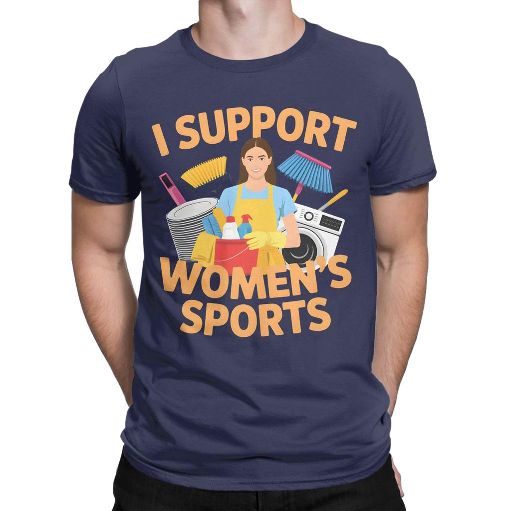 Unisex TShirts I Support Unisexs Sports Strong EmpowerUnisext Novelty Pure Cotton Tee Shirt Short Sleeve T Shirts O Neck Clothes