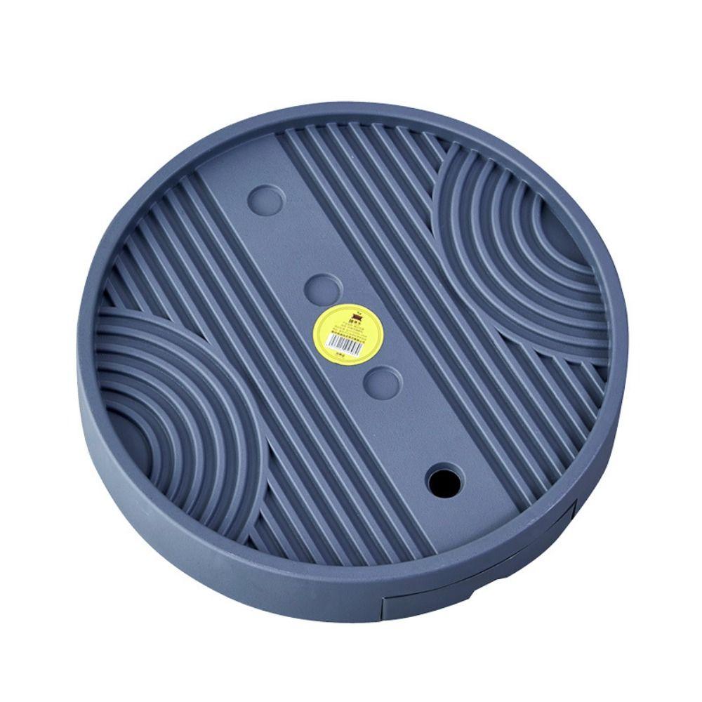 Heavy Duty Flower Pot Mobile Tray Round Rolling Plant Tray  For Home Garden Outdoor