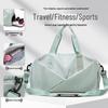 Women's Large Capacity Travel Tote: Carry-on, Luggage Storage, Sports, Fitness, Casual Travel Bag