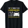Vendedor de Carros Para Vendedor de Automóveis Que Ama Carro Vintage Camiseta