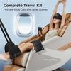 Good-Foot Relaxing Hammock Adjustable Airplane Foot Hammock For Office Travel Relaxing Under-Desk Resting Foot Hammock