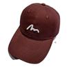 Embroidered baseball cap, lightweight and breathable for outdoor activities, designed to enhance facial features with a simple and stylish look