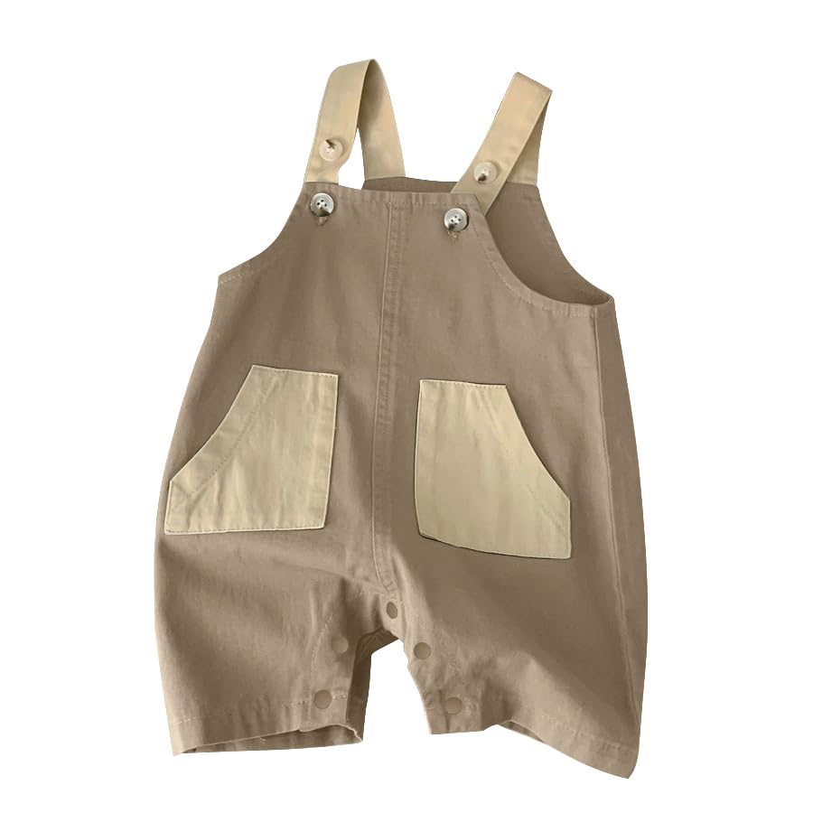 Baby Korean Newborn 66cm Estimated Age [mark BEAR] Clothes, 100% Cotton, Overalls, 60, 70, 80, 90, Boys, Girls, Children's Clothes, Casual, Baby,