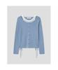 8SECONDS Layered Pullover Sky Blue