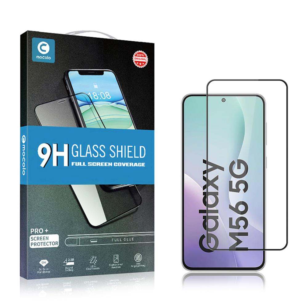 MOCOLO For Samsung Galaxy M56 5G/F56 5G Screen Protector Anti-Shatter Silk Printing Tempered Glass Film